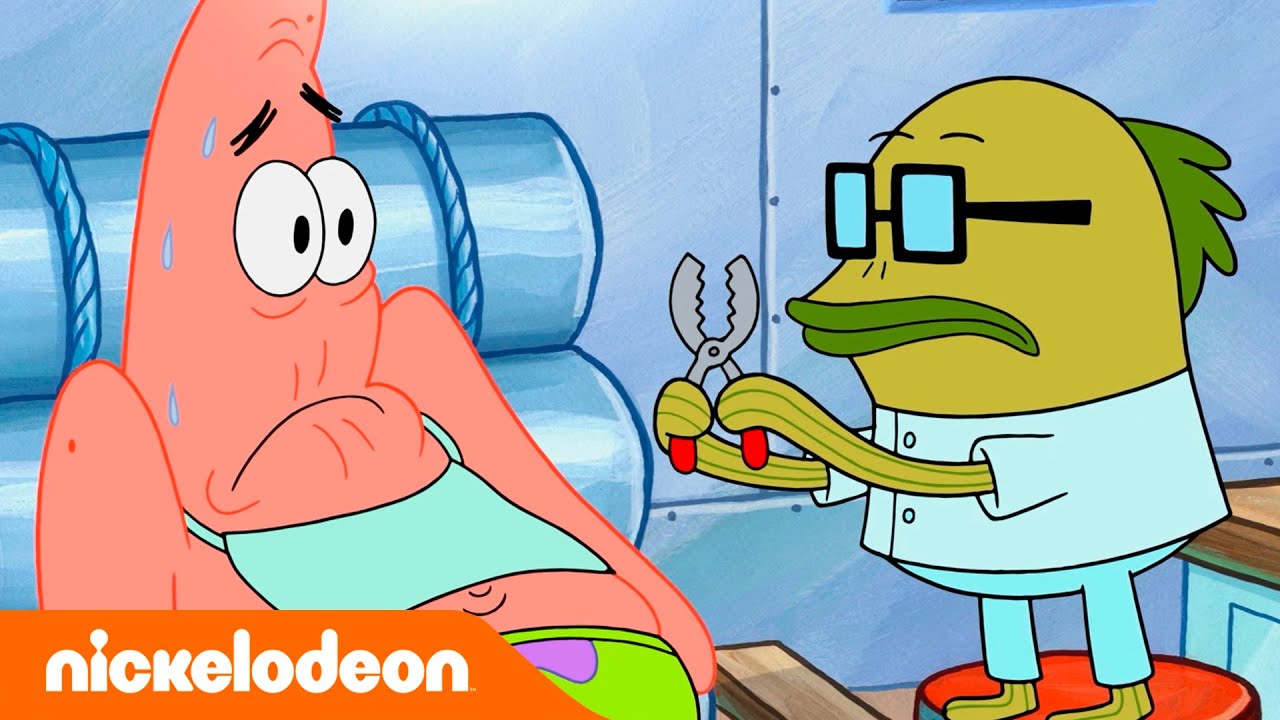 SpongeBob | Patrick ha MOLTA Paura del Dentista! | Nickelodeon Italia