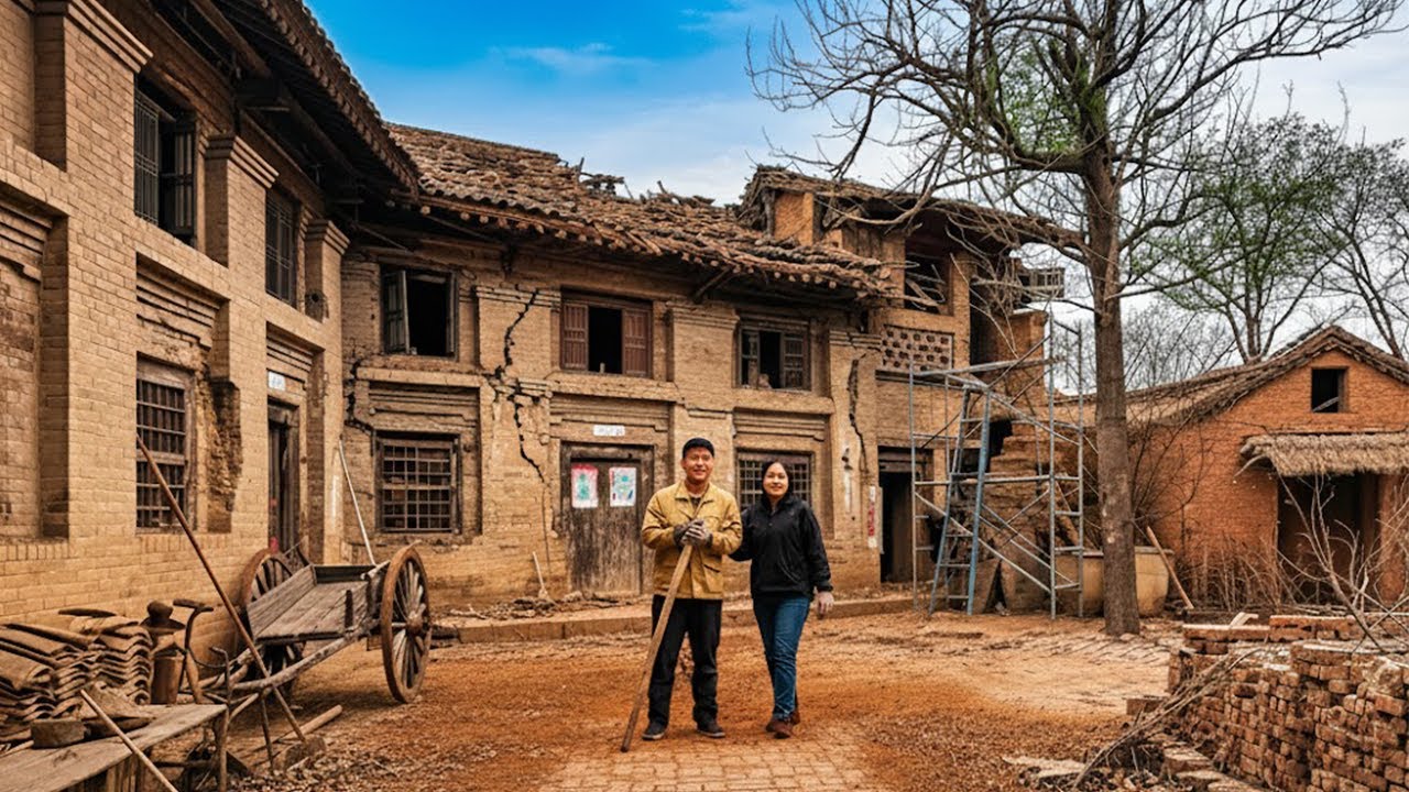 From Ruins to Home | Restoring a 200-Year-Old Abandoned Stone Cabin
