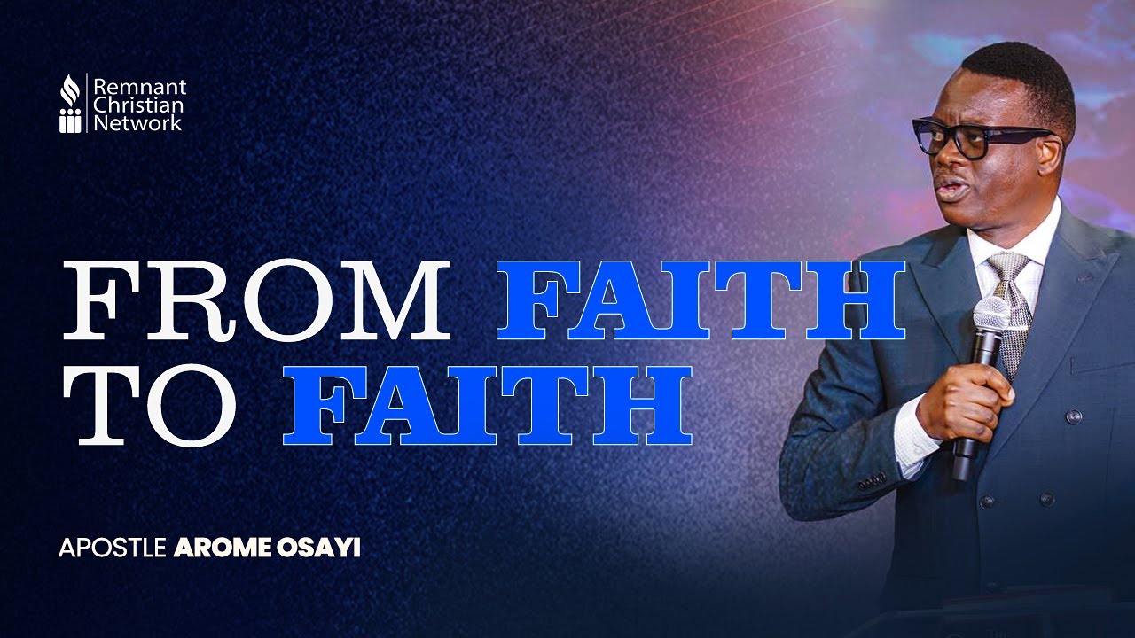 FROM FAITH TO FAITH || APOSTLE AROME OSAYI || SHILOH CONFERENCE 2024 || 8-16-2024 ||