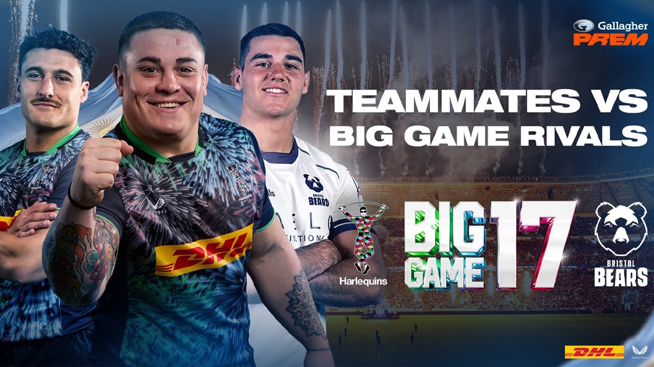 Harlequins & Bristol Bears Argentina stars take on the Teammates Challenge ahead of Big Game 17 🇦🇷 🤝