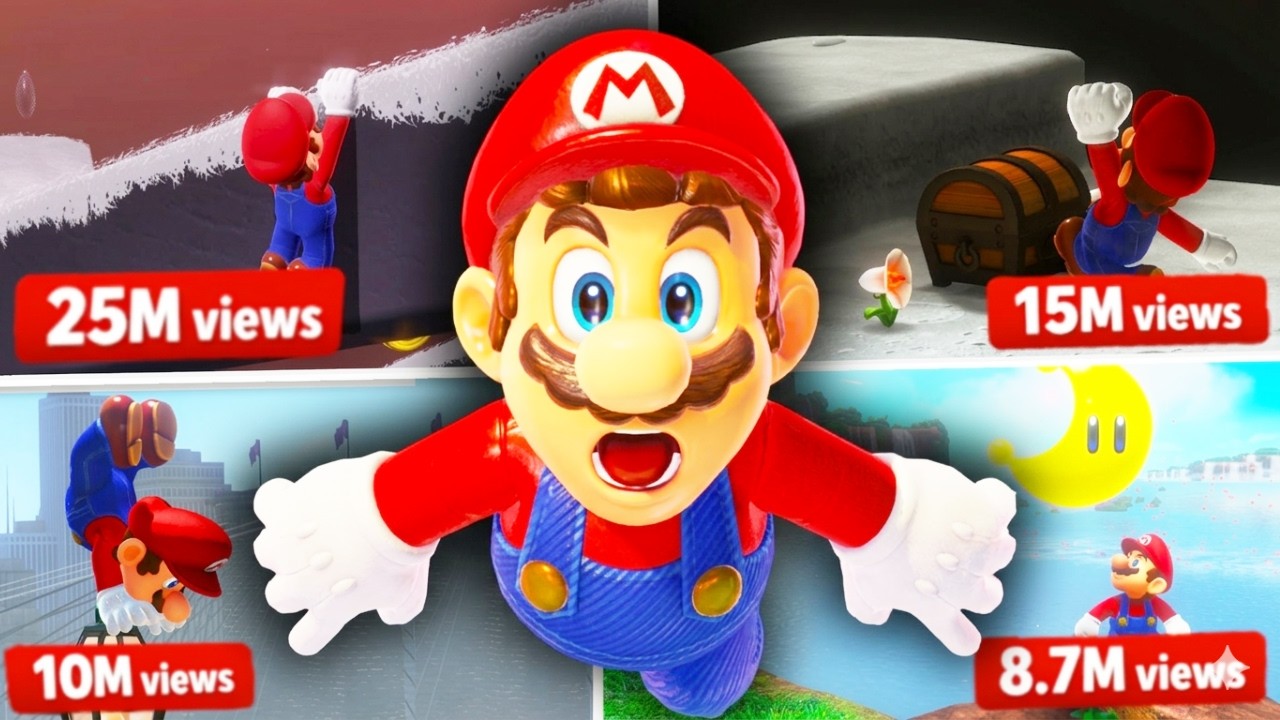 Я попробовал самые вирусные челленджи из Mario Odyssey.