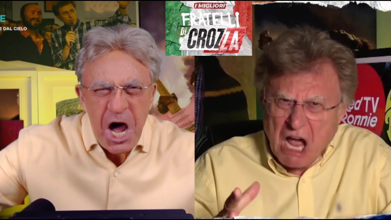 Crozza vs Red Ronnie 13.1.24 I Migliori Fratelli di Crozza