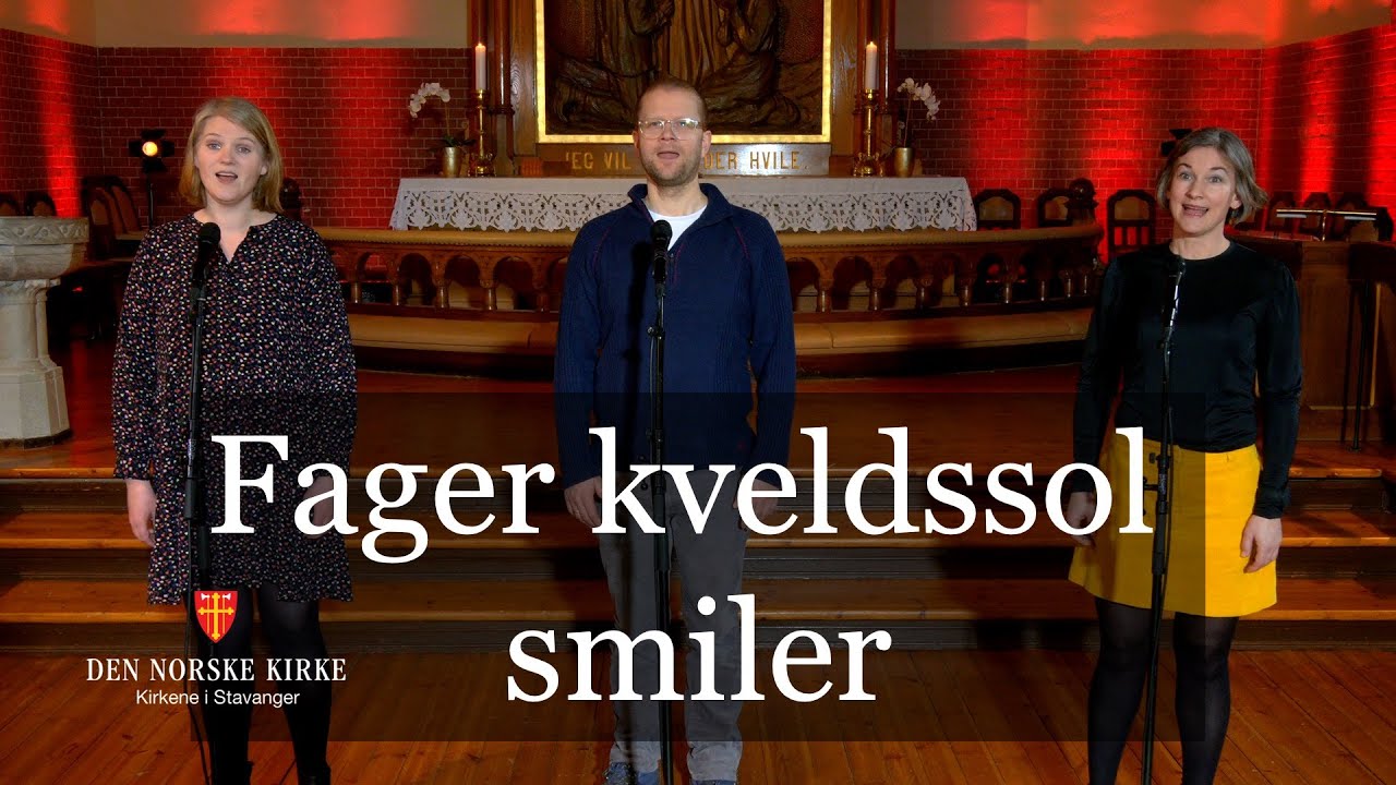 Fager kveldssol smiler
