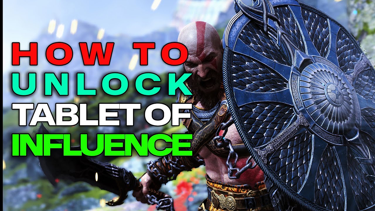How To Unlock The Tablet of Influence God Of War Ragnarok Valhalla