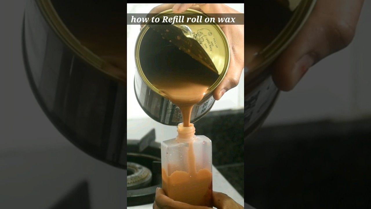 How to Refill roll on wax #rollonwax #rollon #wax #waxing #refill #cartridge #cartridgeheater