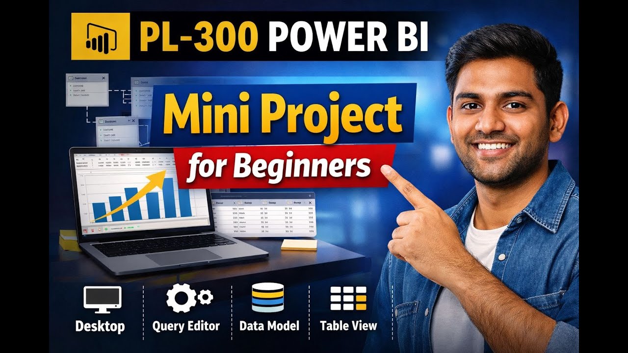 Start PL-300 with This Power BI Mini Project | Complete Beginner Walkthrough(1st)