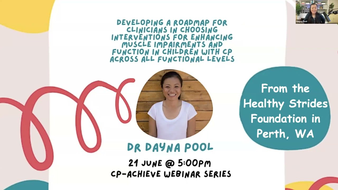 Roadmap for choosing interventions for enhancing muscle impairments & function in children with CP