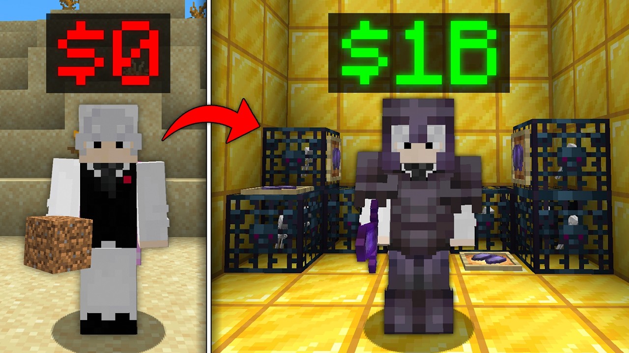 $0 to $1 Billion on Minecraft's Largest Server