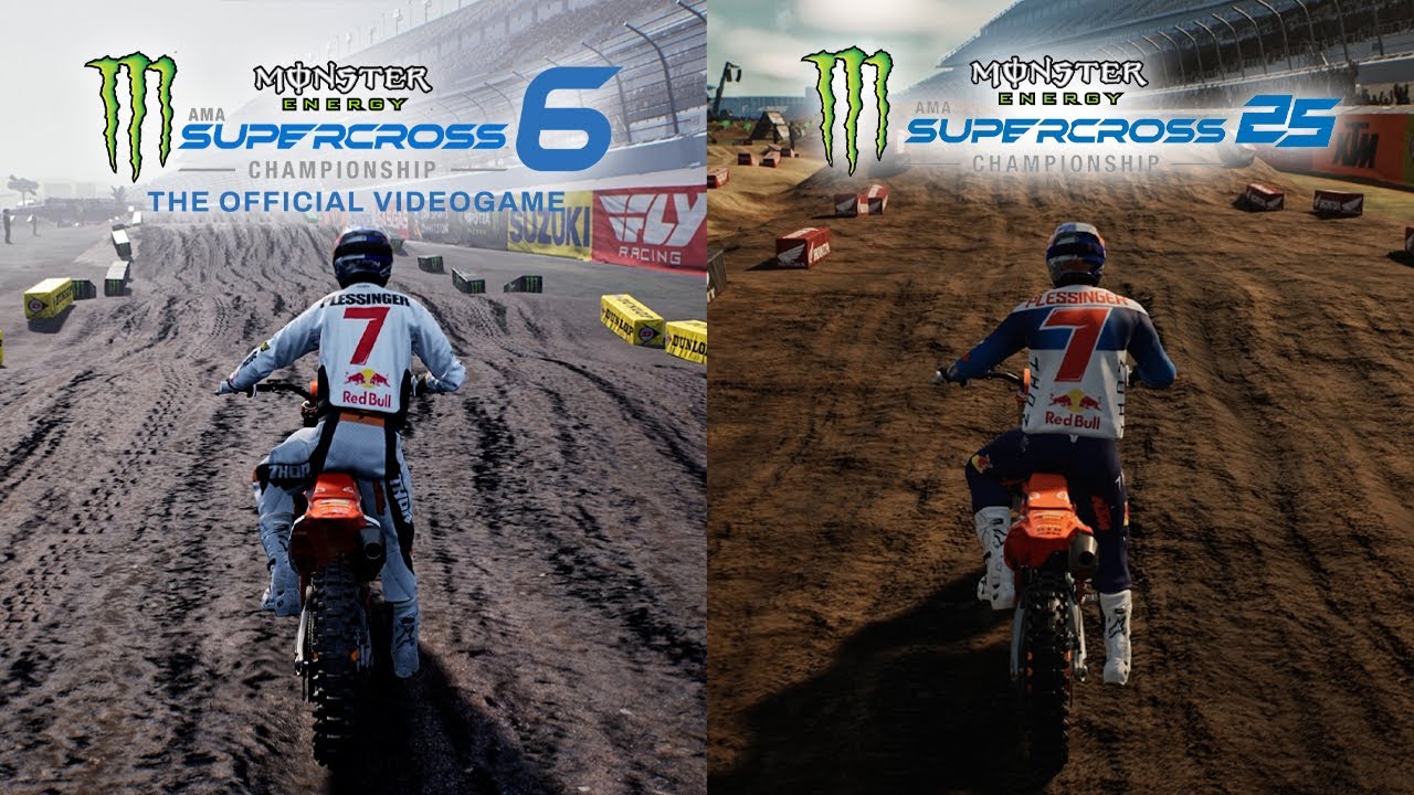 Supercross 6 vs Supercross 25 | Direct Comparison