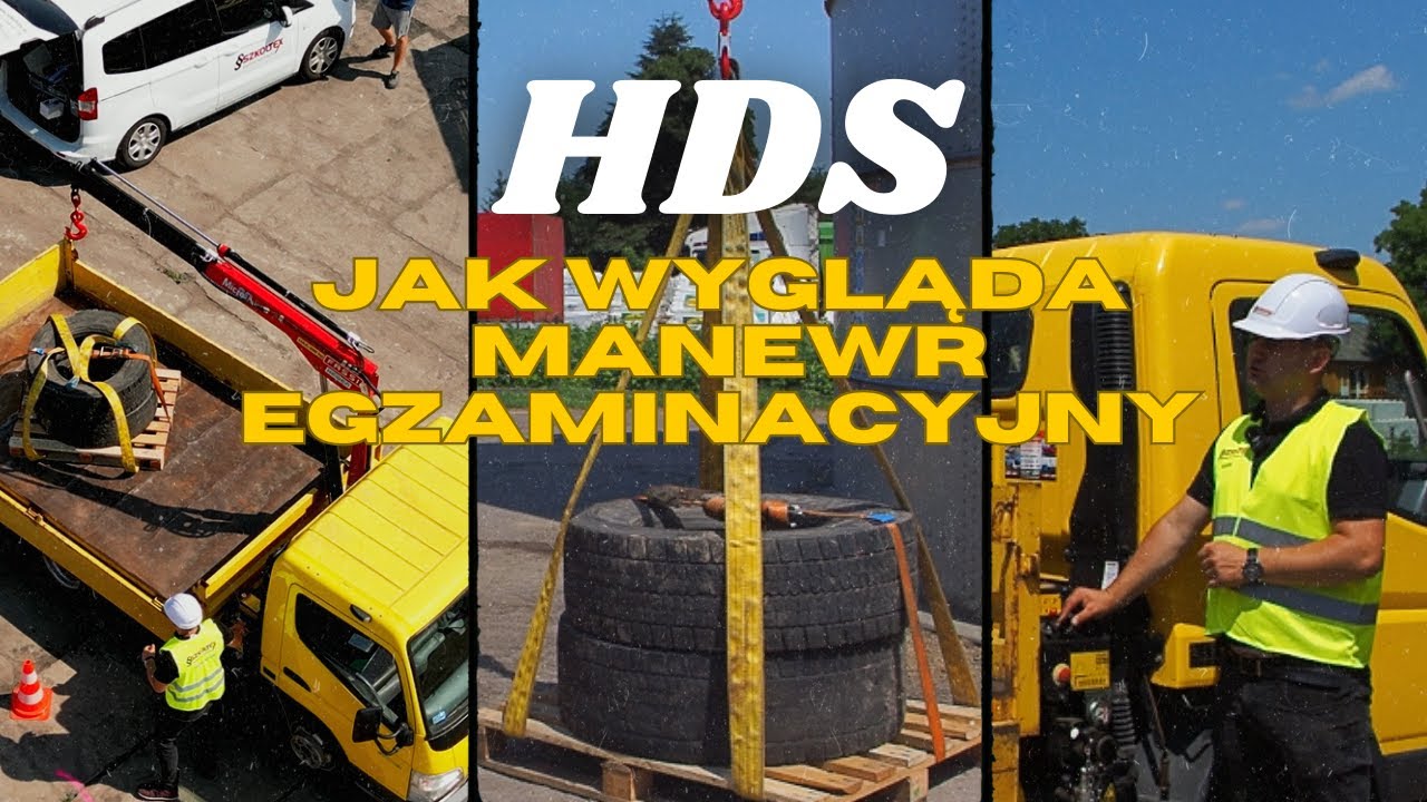 Manewr na egzaminie UDT HDS- część praktyczna 👷🏿❗❗