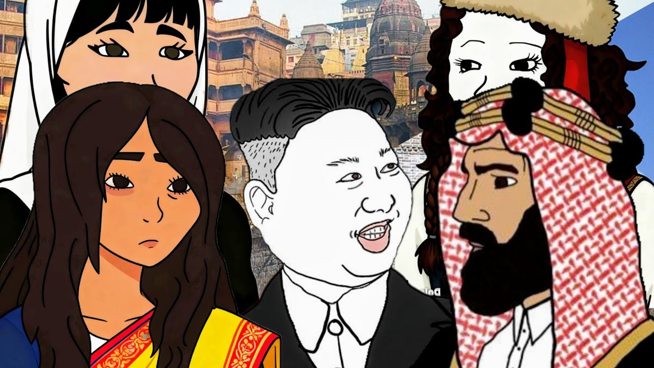 Asian countries be like (remake)