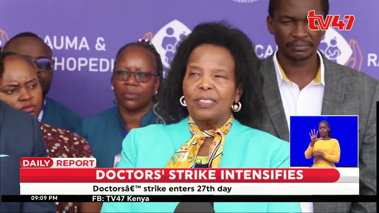 Doctors Strike day 27:CS Kindiki warns doctors against demonstrations