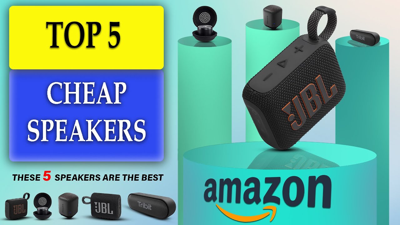 Top 5 Best Portable Bluetooth Speakers 2025 &ndash; JBL Go 4, JBL Go 3, EWA A106 & More