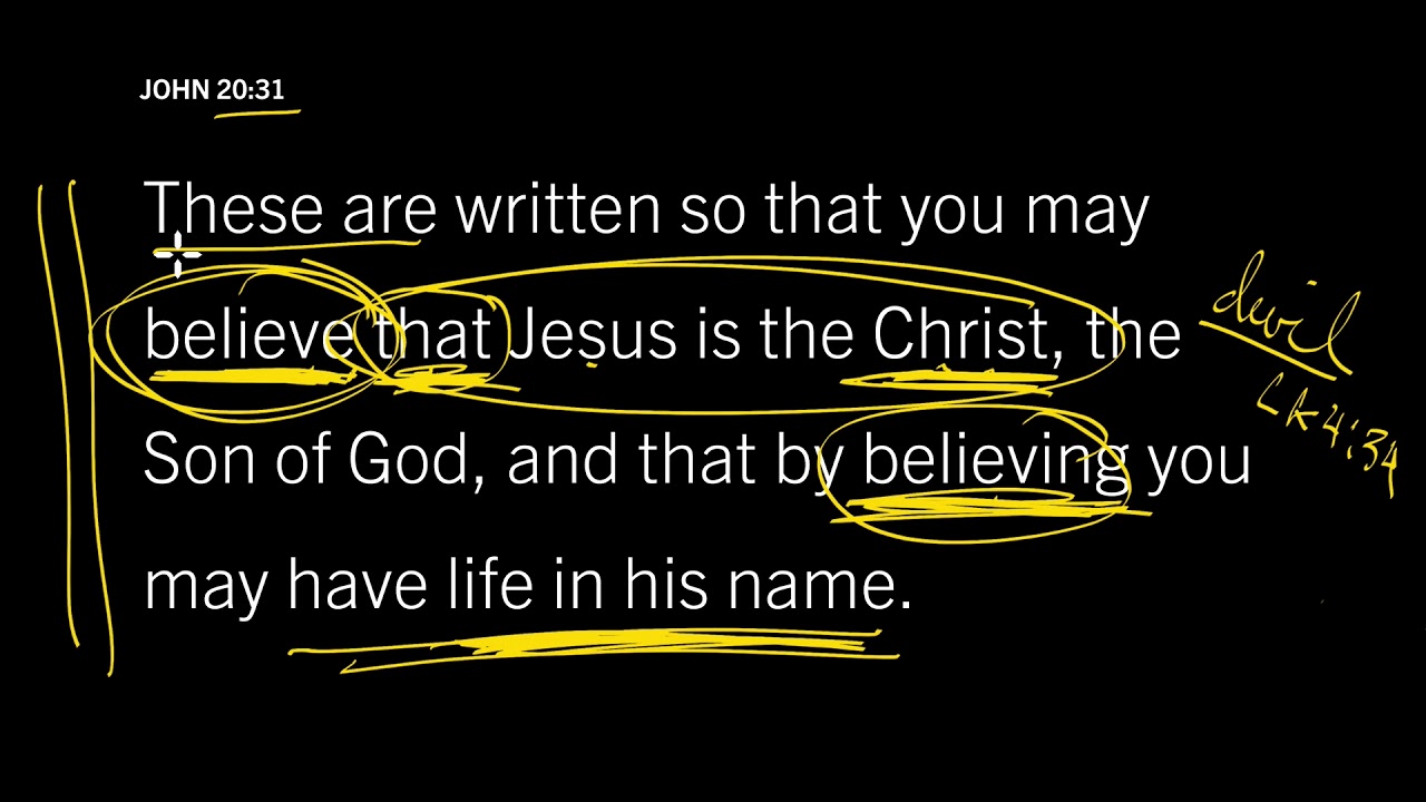 Don’t Believe Like Judas: John 3:16, Part 3