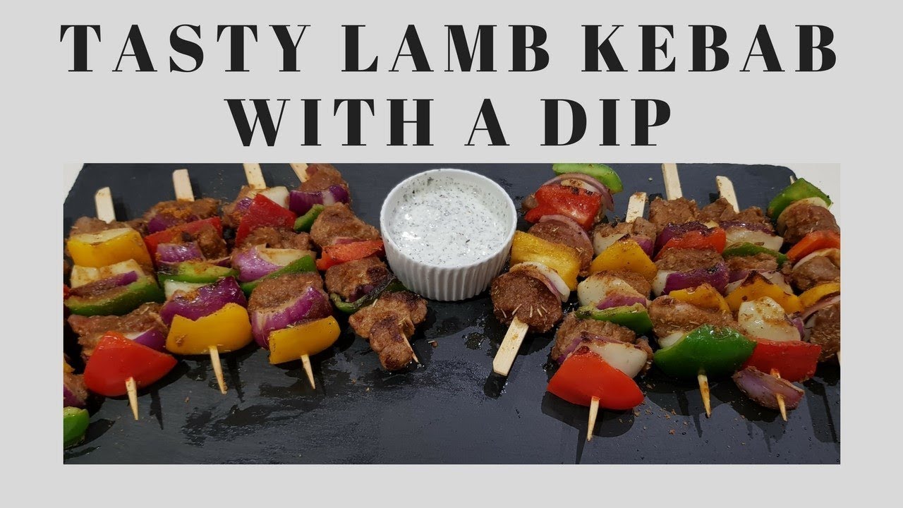 TASTY LAMB KEBAB WITH A DIP - VLOGMAS DAY 16