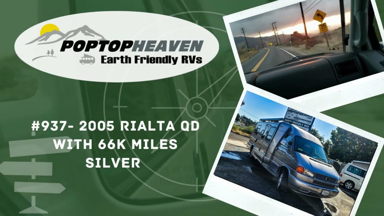937 2005 Rialta QD Silver Edition with 66K Miles
