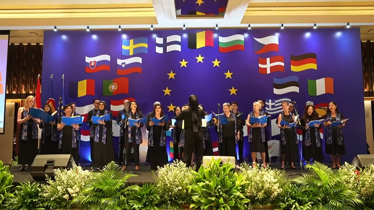Europe Day 2025 EU Choir sings 