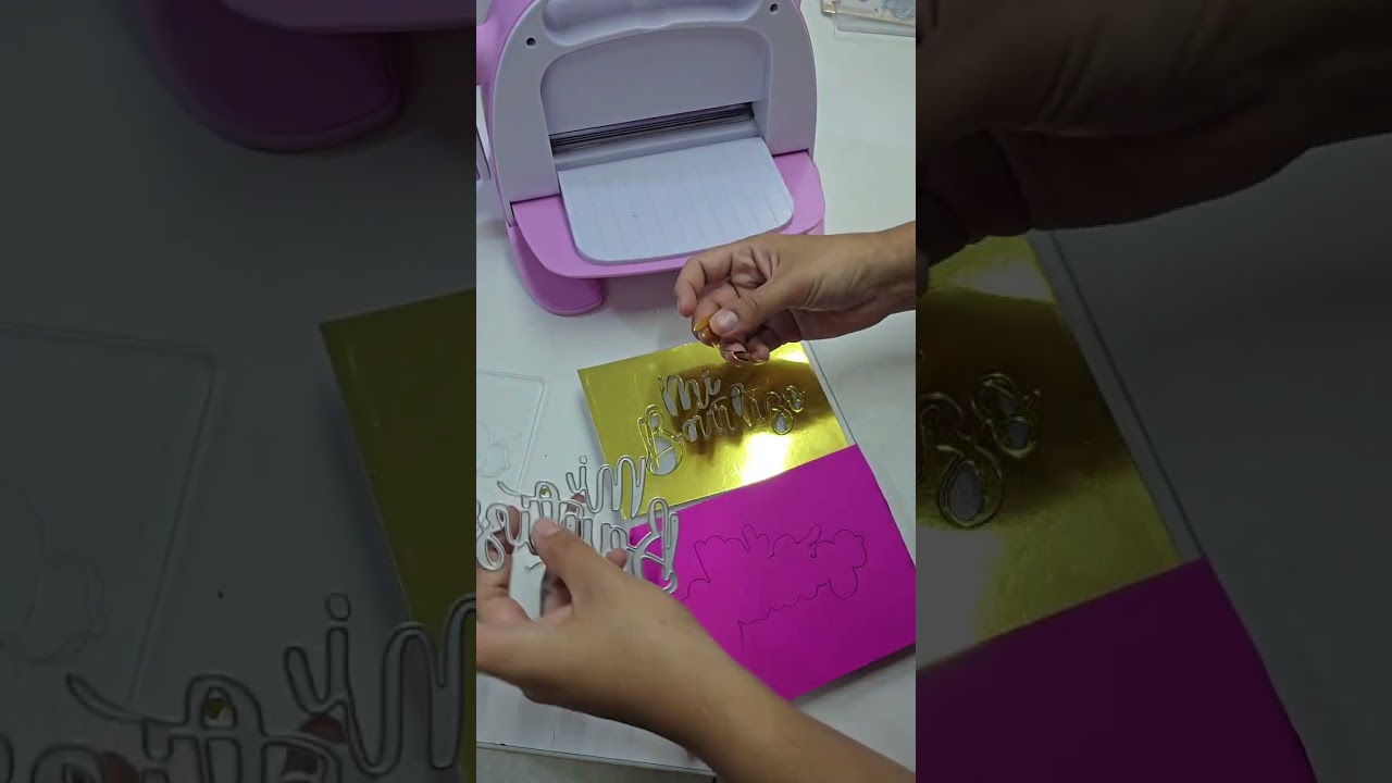 APRENDE A TROQUELAR / TUTORIAL COMO USAR  MAQUINA TROQUELADORA  PADMECRAFT/TUTORIAL TROQUELADORAS