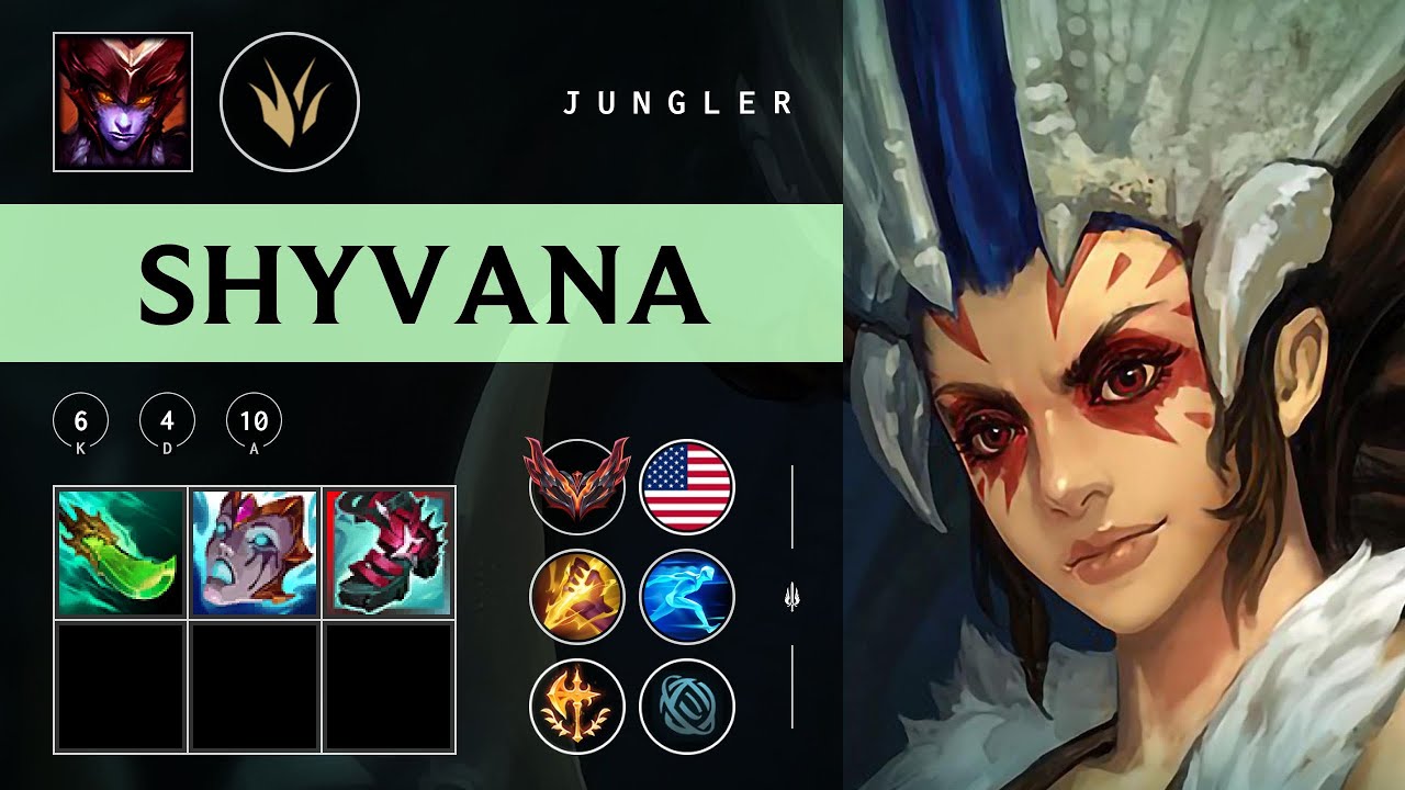 Shyvana Jungle vs Viego - NA Grandmaster Patch 25.24