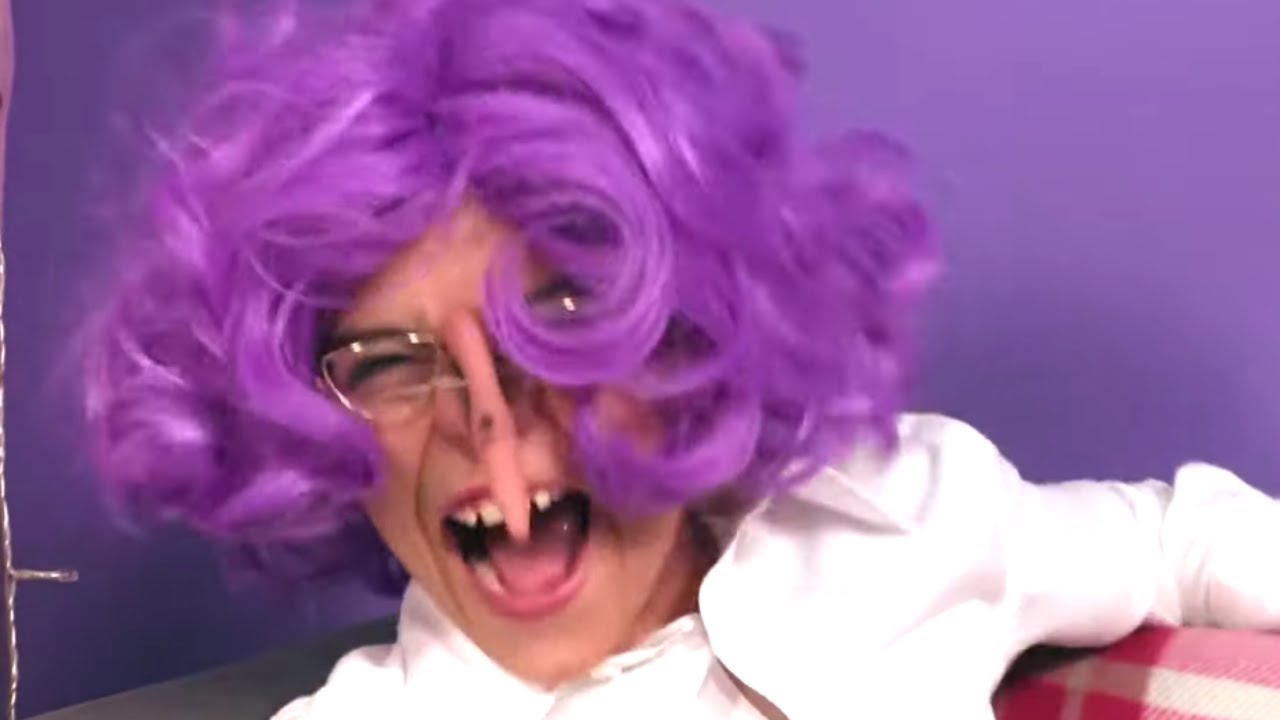 Mean Malice Granny Babysitter! - Princesses In Real Life | Kiddyzuzaa