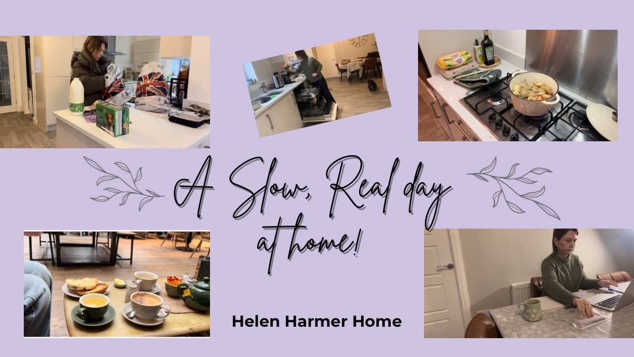 A Slow, Real Day at Home | Work, Coffee With a Friend & a Cosy Chicken Casserole