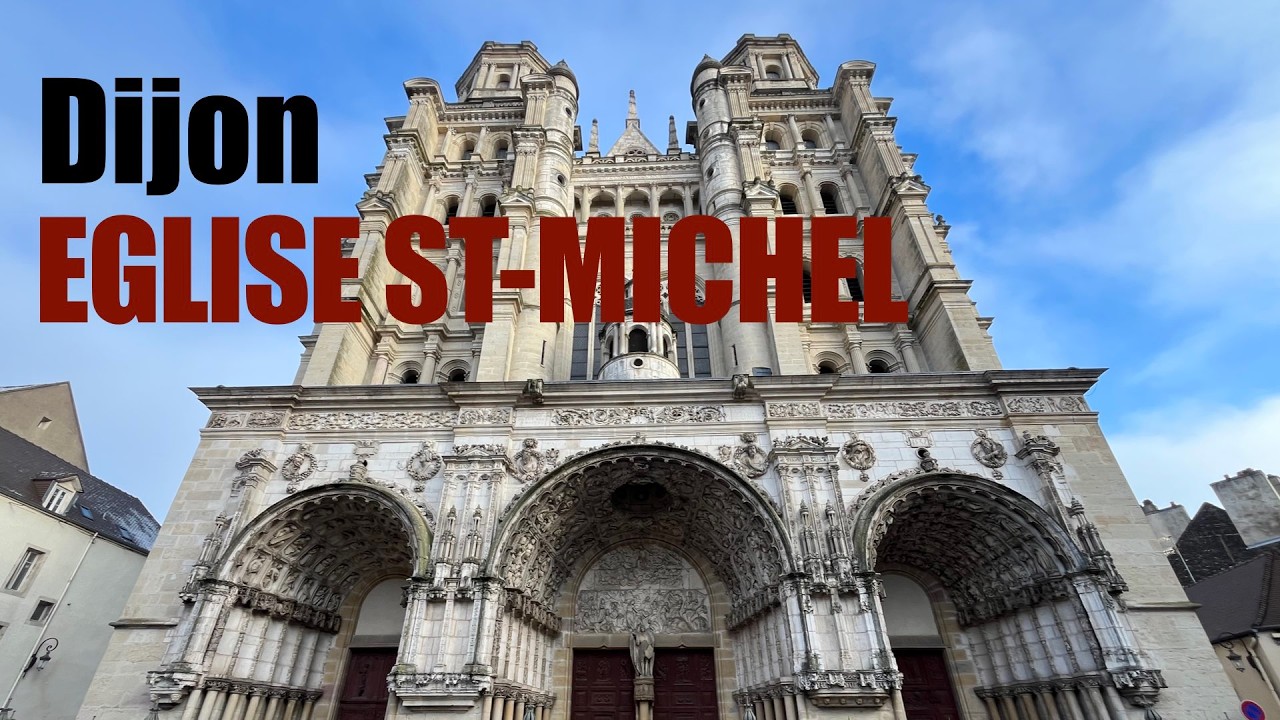 ディジョン🇫🇷サンミッシェル教会⛪️｜Saint-Michel Church, Dijon 🇫🇷