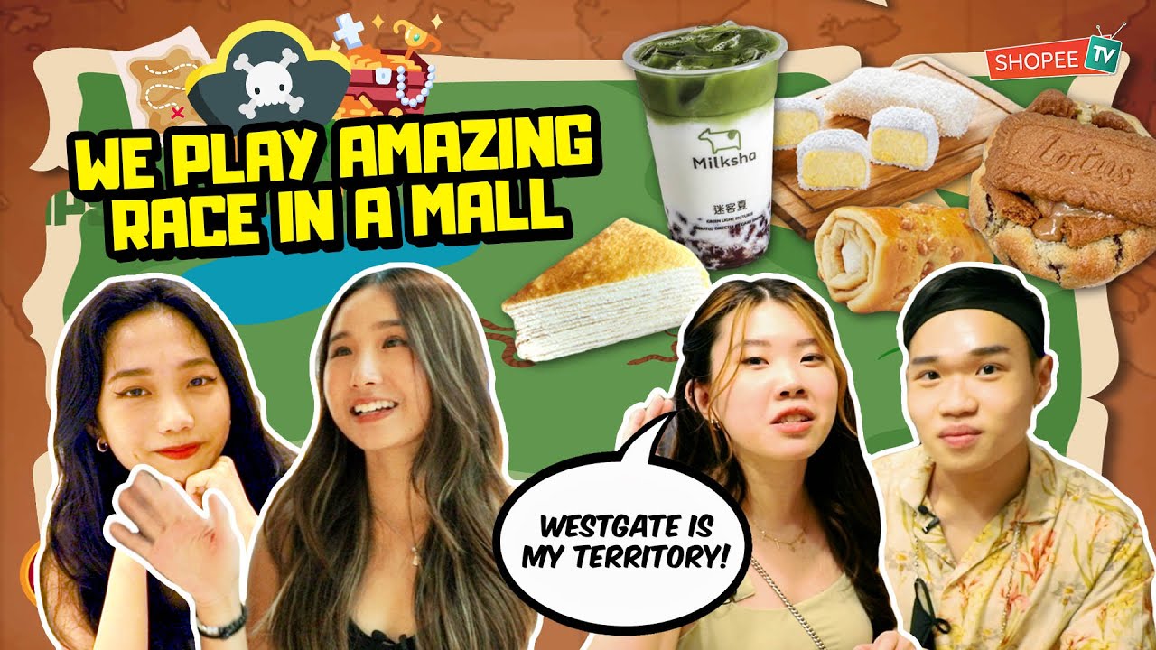 We Play Amazing Race in a Shopping Mall Using Only ShopeePay | ShopeeTV