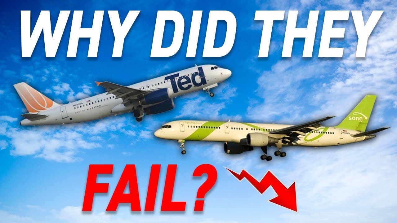 A Brief History: Song and Ted — Delta and United’s Forgotten Airlines