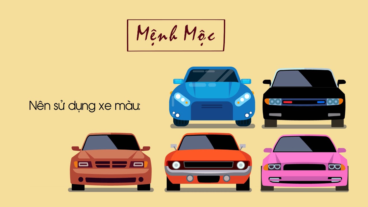BẬT MÍ CÁCH CHỌN MÀU Ô TÔ HỢP PHONG THỦY, HỢP MỆNH, HỢP TUỔI