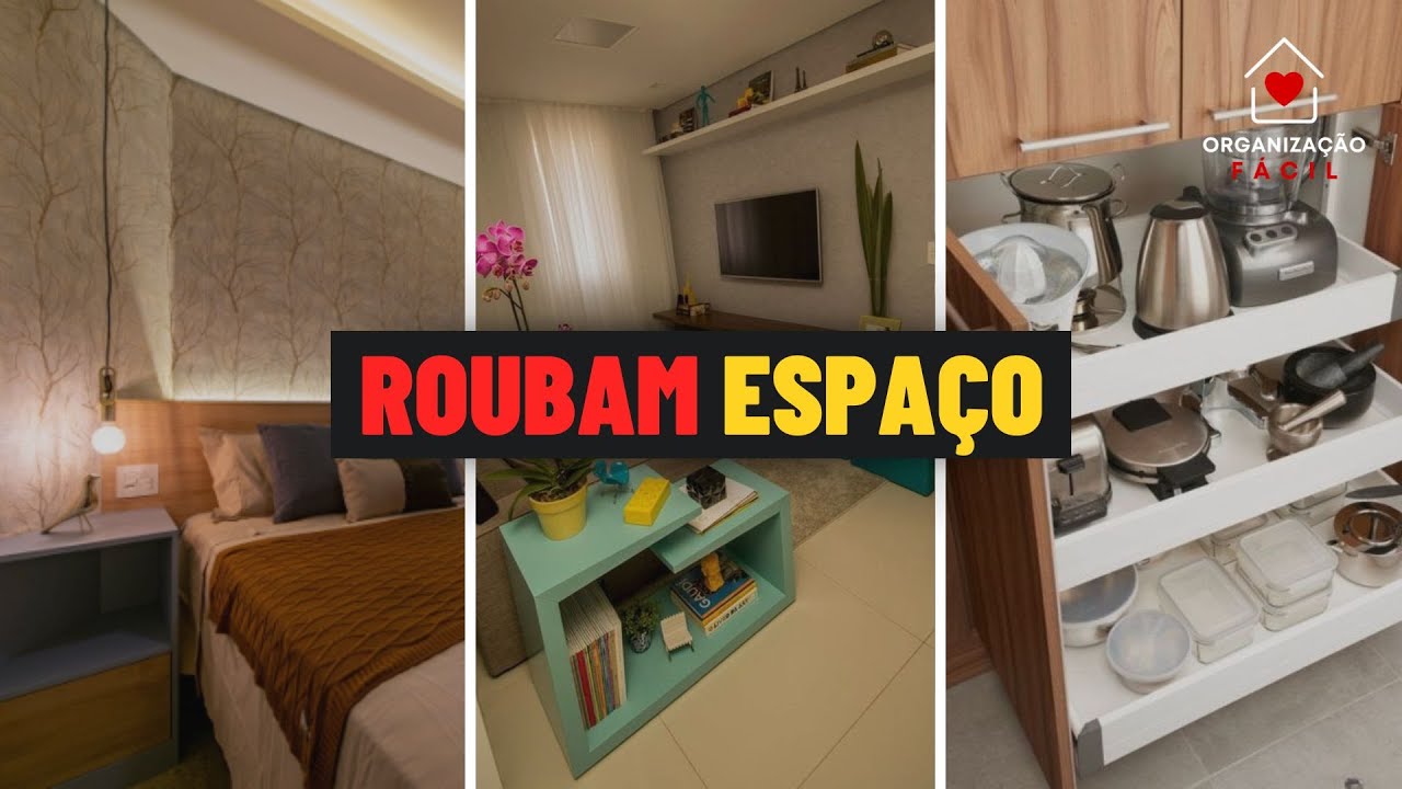 15 Coisas que ROUBAM ESPAÇO NA SUA CASA e Fazem Parecer MENOR
