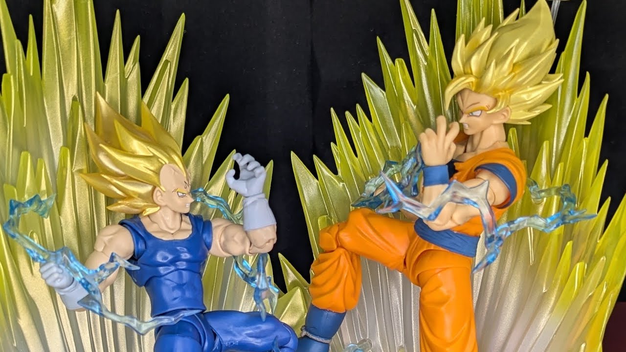 Обзор фигурки Sh Figuarts Dragon Ball Z с выставки SDCC 2024 Маджин Вегета.