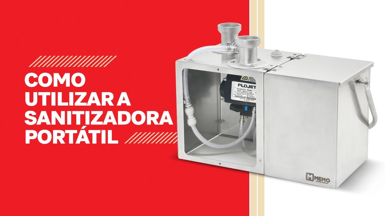 Limpeza da Chopeira | Utilizando a Sanitizadora Port&aacute;til