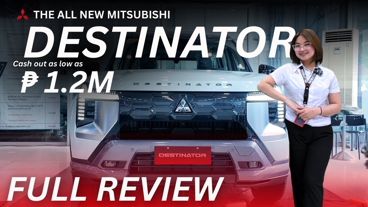 THE ALL NEW #MITSUBISHI #DESTINATOR | SRP STARTS AT P1.3M  | FULL REVIEW - MARYNEL #2026