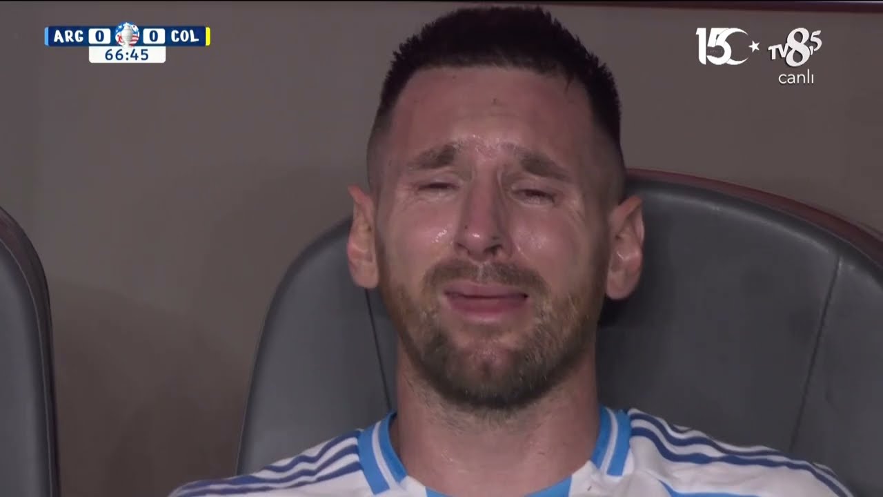 Messi Crying