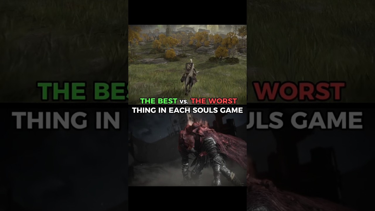The BEST vs. The WORST Thing in Each Souls Game