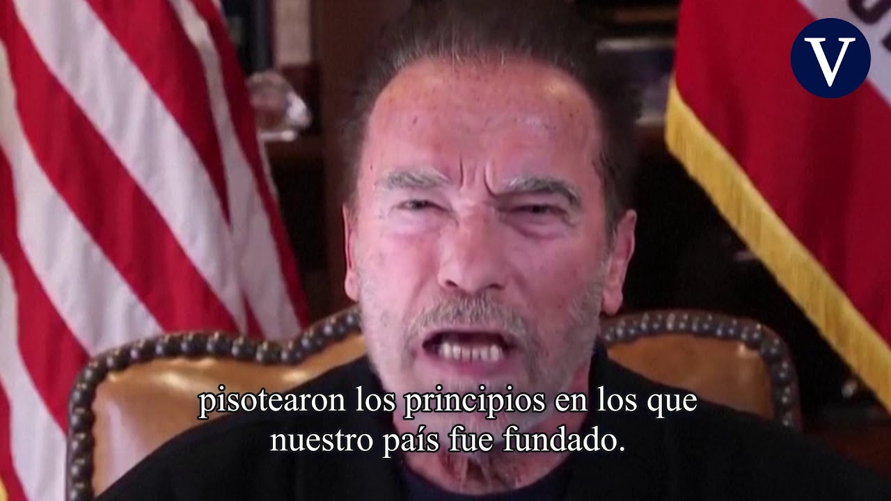 El contundente vídeo de Schwarzenegger que compara el asalto al Capitolio con el nazismo
