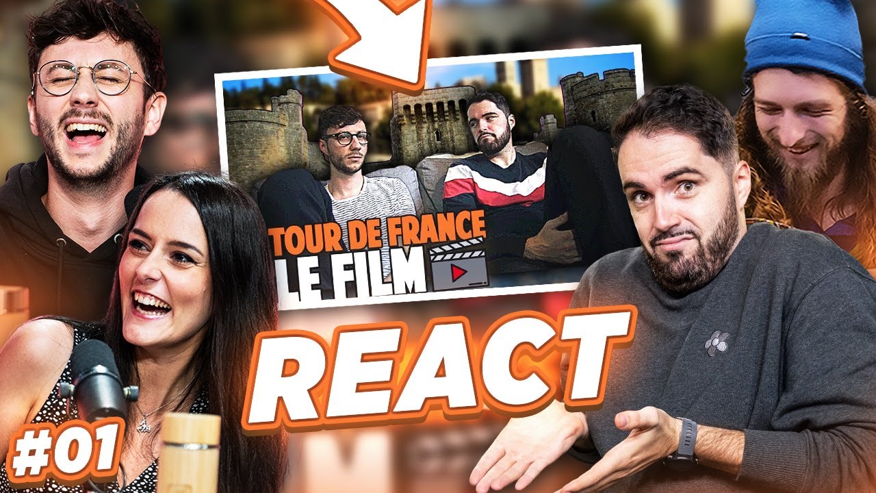 React : Le film du Tour de France du Jeu Vidéo avec Riv, Ultia, et Shoset #01 Ponce Replay 11/11/22