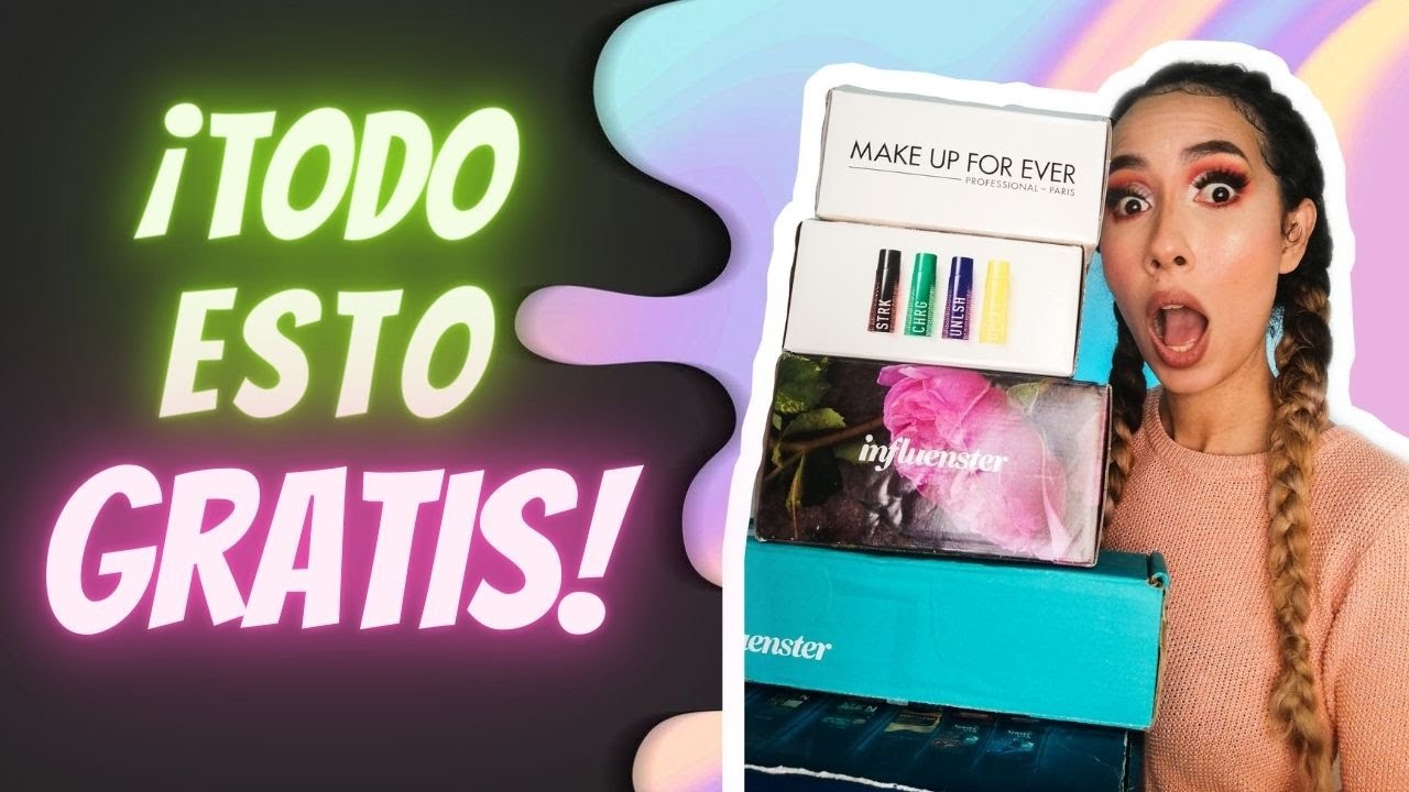 Como conseguir MAQUILLAJE GRATIS sin ser YOUTUBER - INFLUENSTER