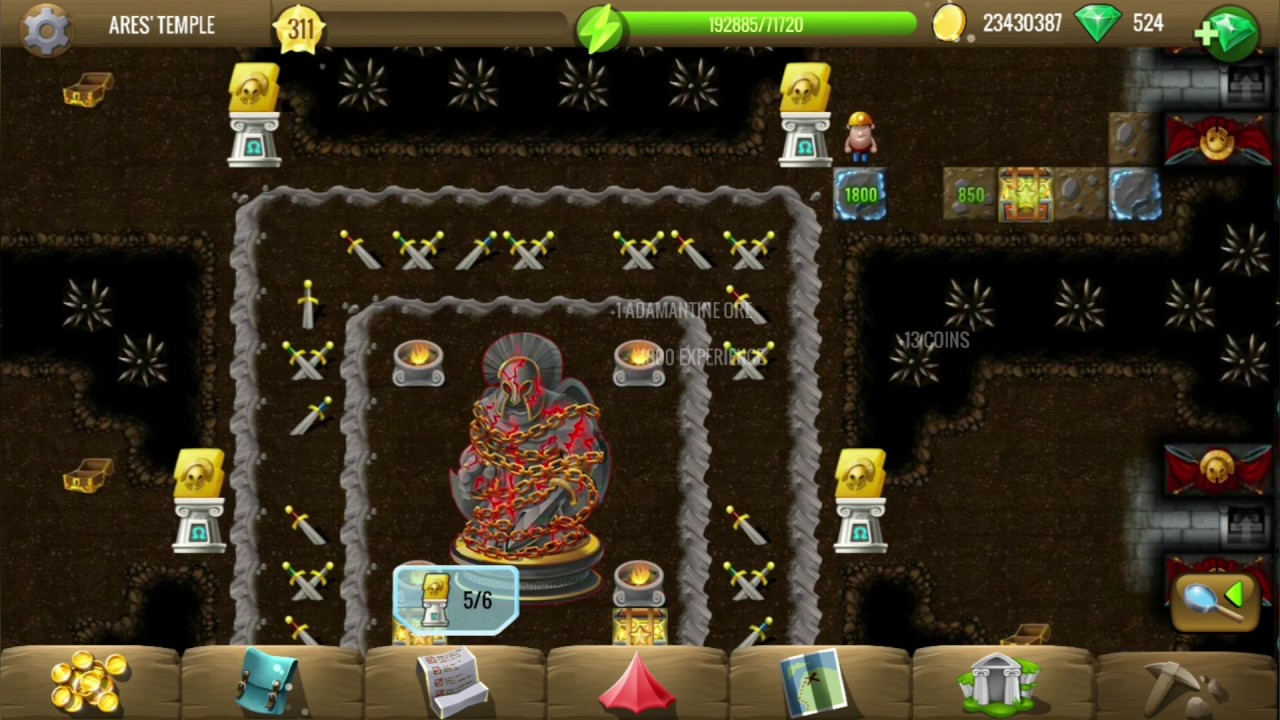 Ares' Temple - #4 Ares - Diggy's Adventure