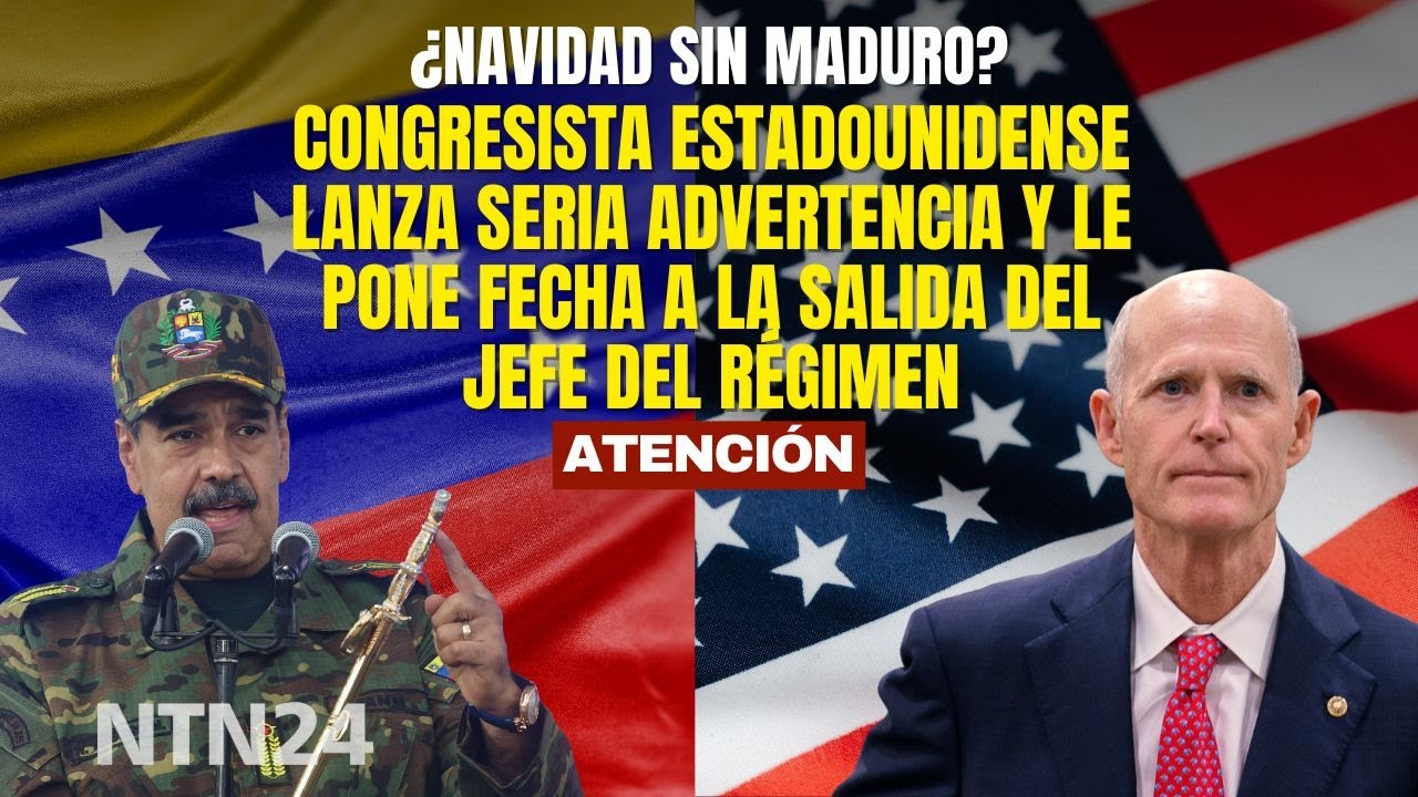 Senador estadounidense Rick Scott le pone fecha a la salida de Maduro: 