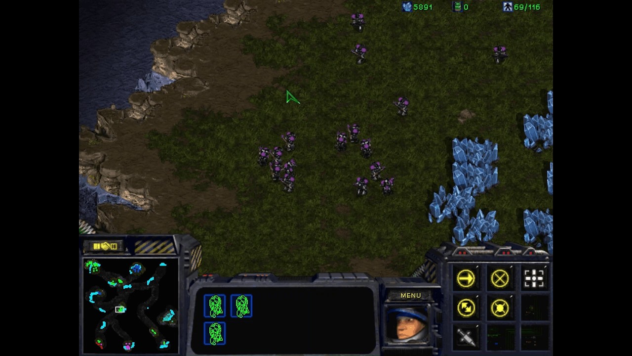 Starcraft 4v3 With NO Gas