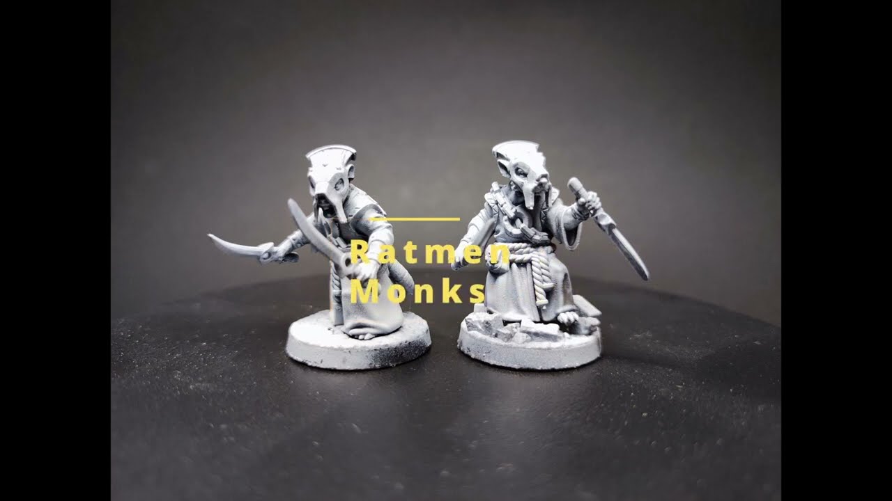 Xpress Color VS Speed Paint - Ratmen Monks