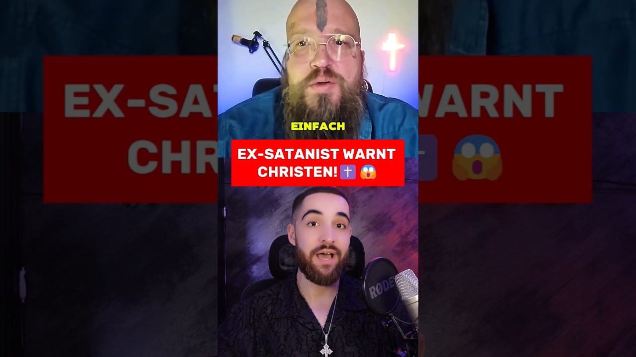 EX-Satanist warnt CHRISTEN!🤯✝️ #jesus #bibel #glaube #religion