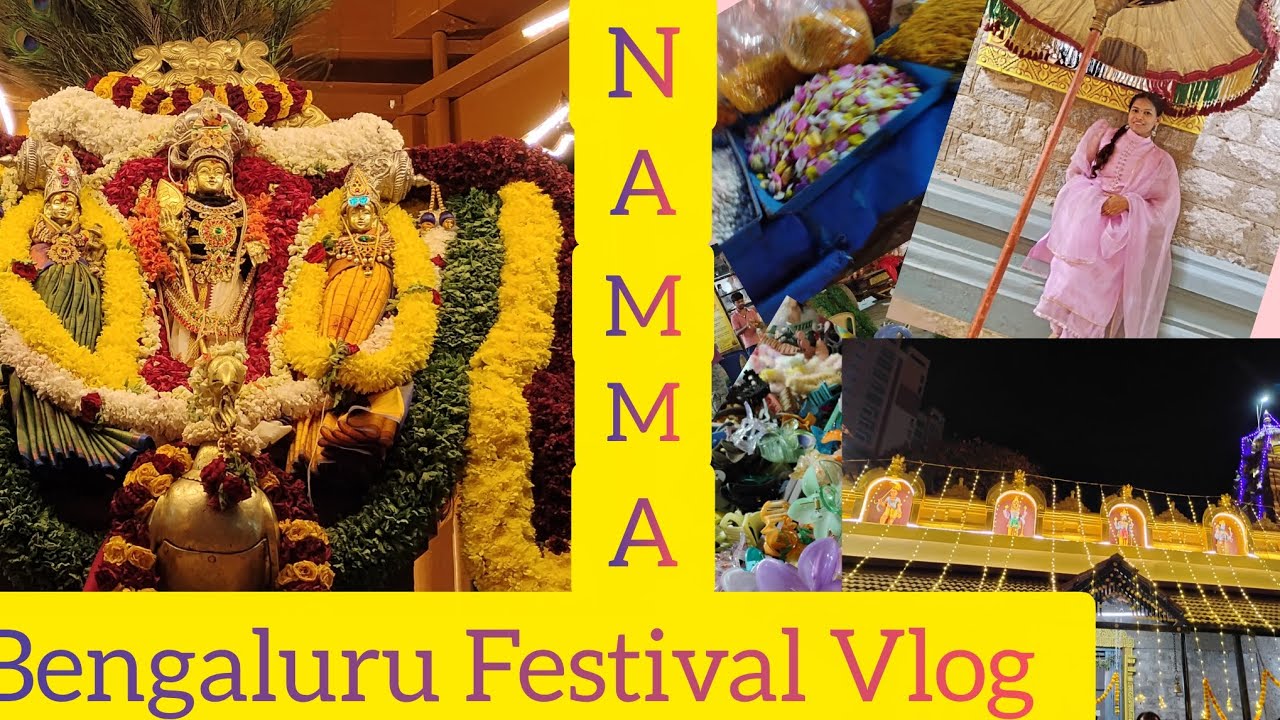 The Biggest Jathara in Bengaluru #vlog #day #festival #bengaluru 