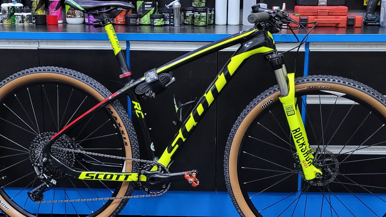 Revis&atilde;o Geral na Scott RC - QUE BIKE LINDA!!! - 