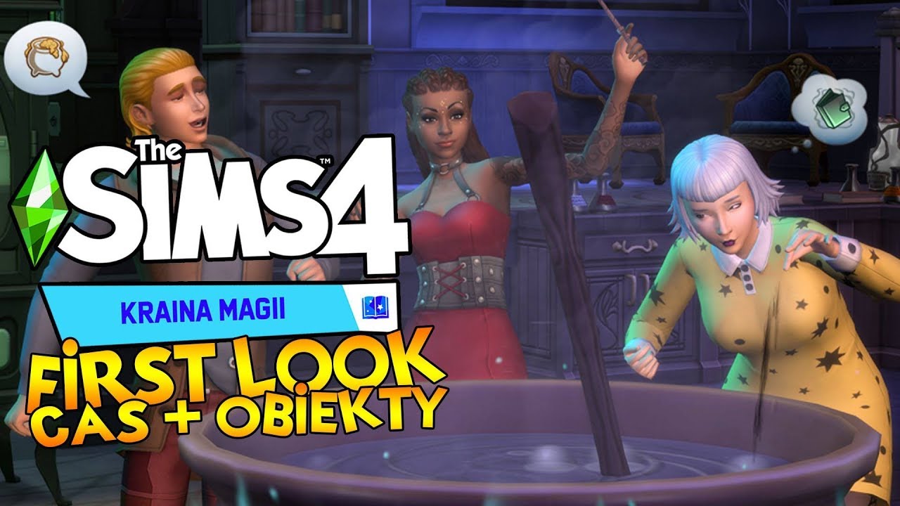 ✨ Hit Me With Your Wand and Push Me With Your Broom ✨ First Look: The Sims 4 Realm of Magic