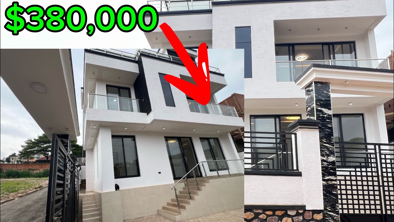 STEP INSIDE THIS STUNNING MODERN DREAM HOME | HERE IN KIGALI🇷🇼