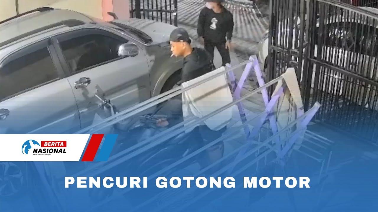 Pencuri Gotong Motor