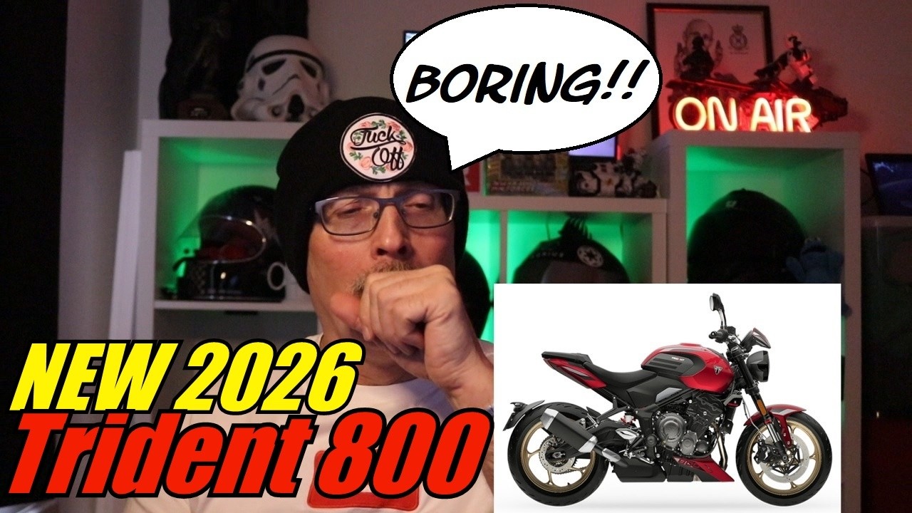 Новый Triumph Trident 800 2026 года. Не очередной скучный мотоцикл?