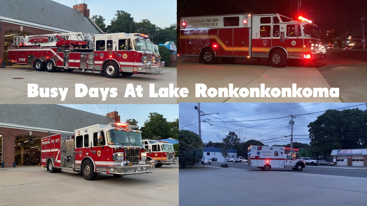 Busy Days at Lake Ronkonkoma Fire Department
